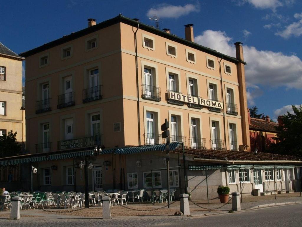 Hotel Roma San Ildefonso Esterno foto